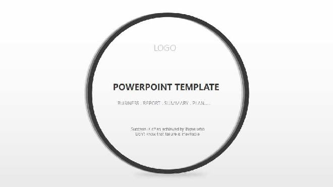 Simple White PowerPoint Templates