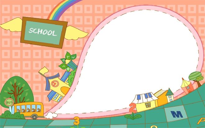 fun school backgrounds for powerpoint