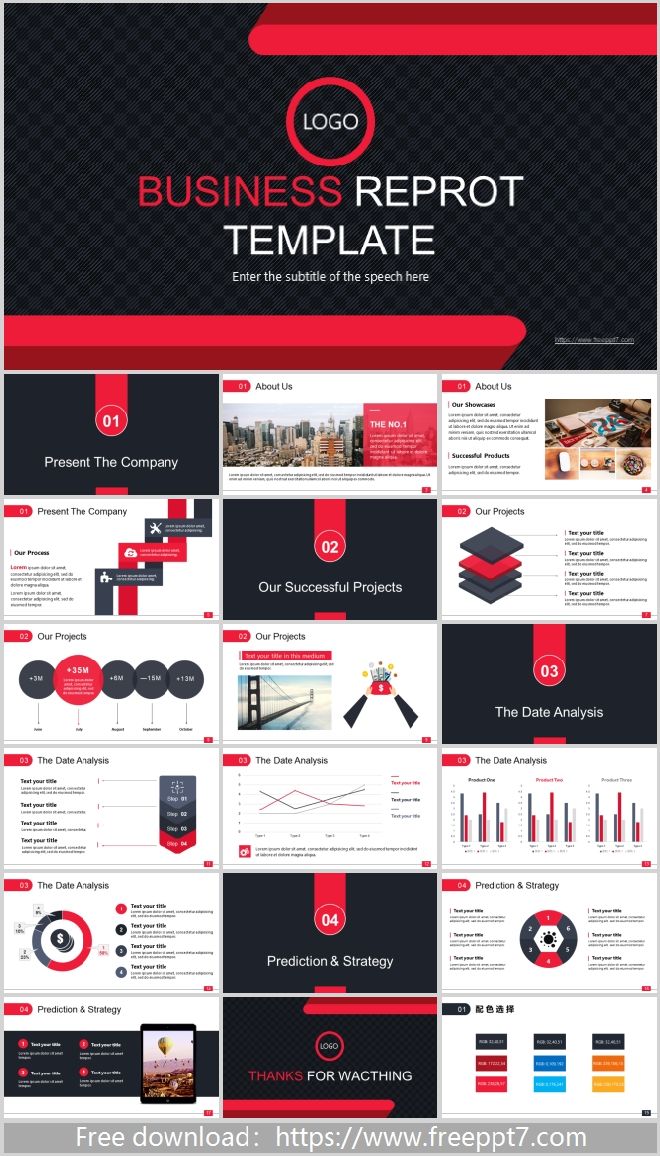 Powerpoint Templates Red And Black