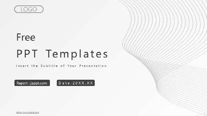 white powerpoint template