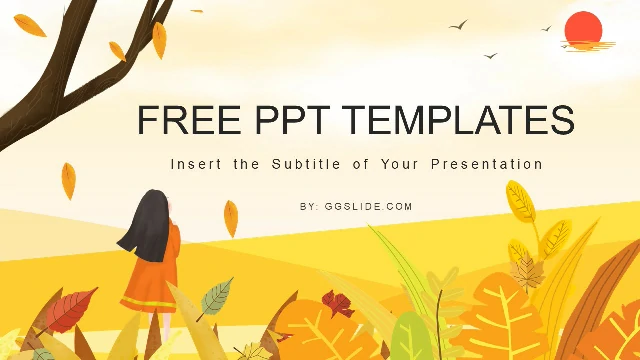Illustration style free PPT templates