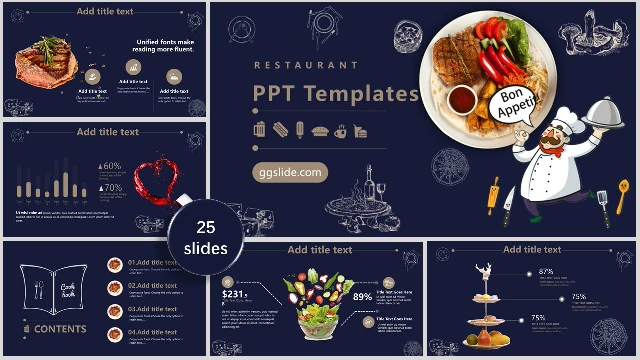 free food powerpoint template