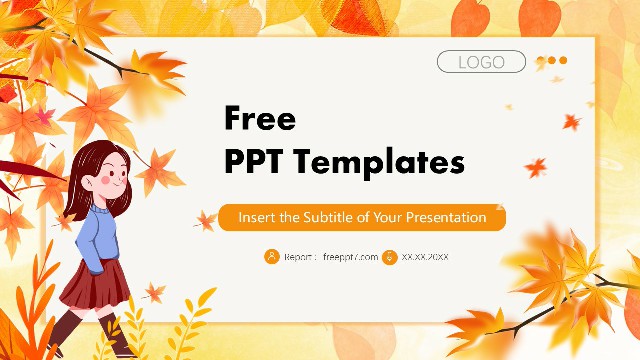 Beautiful! Autumn Business PowerPoint Templates