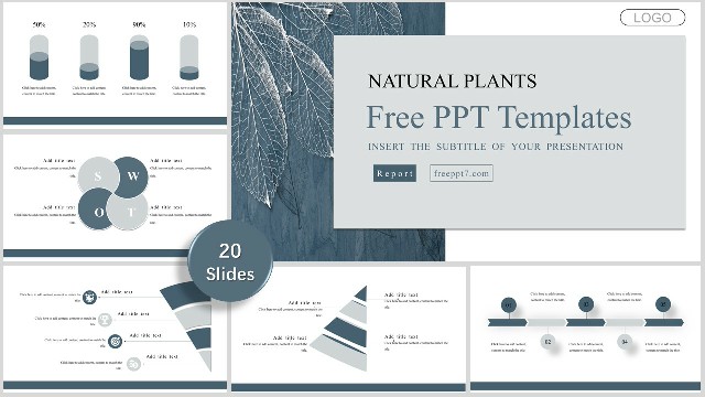 presentation templates blue