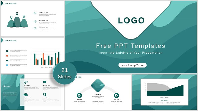 presentation templates green