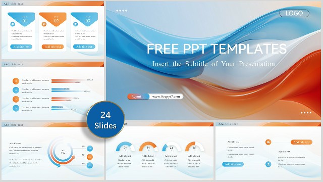 <strong>Nice! Red and Blue Business PowerPoint Templates</strong>