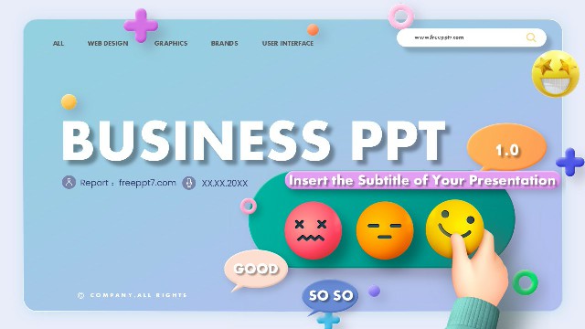 <b>Great! Colorful 3D Creative Business PowerPoint Templates</b>