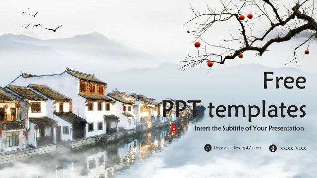 <b>Timeless Jiangnan: A Cultural Masterpiece PowerPoint Templates</b>